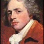 Portrait of Anglo-Irish poet, playwright, and politician Richard Brinsley Sheridan, for whom the town of Sheridan is named